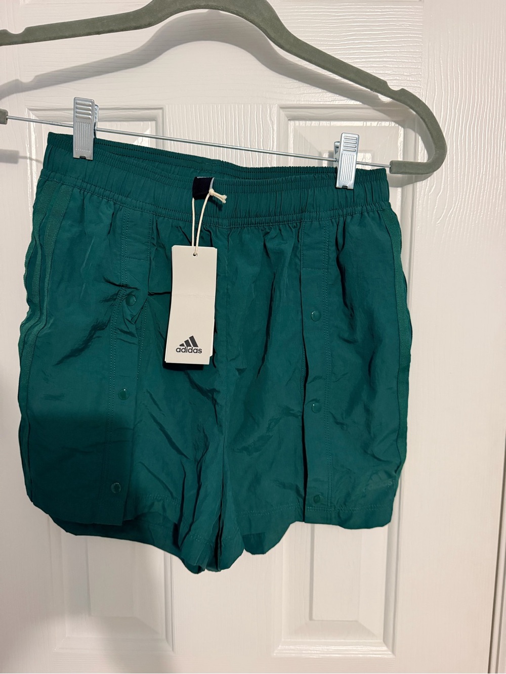 adidas Men's Teal Green Athletic Shorts